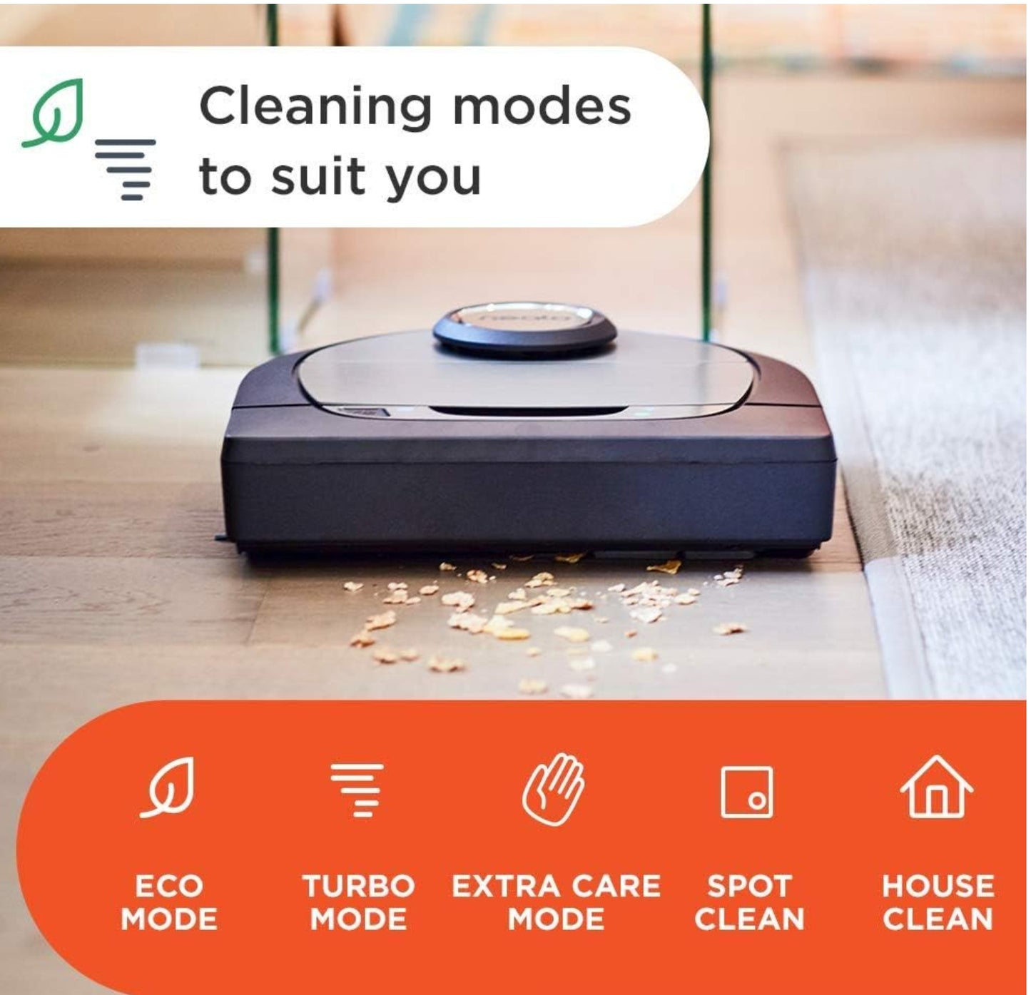 Neato Robotics Botvac D7 Connected Robot Vacuum - Laser Navigation, Wi-Fi Connectivity