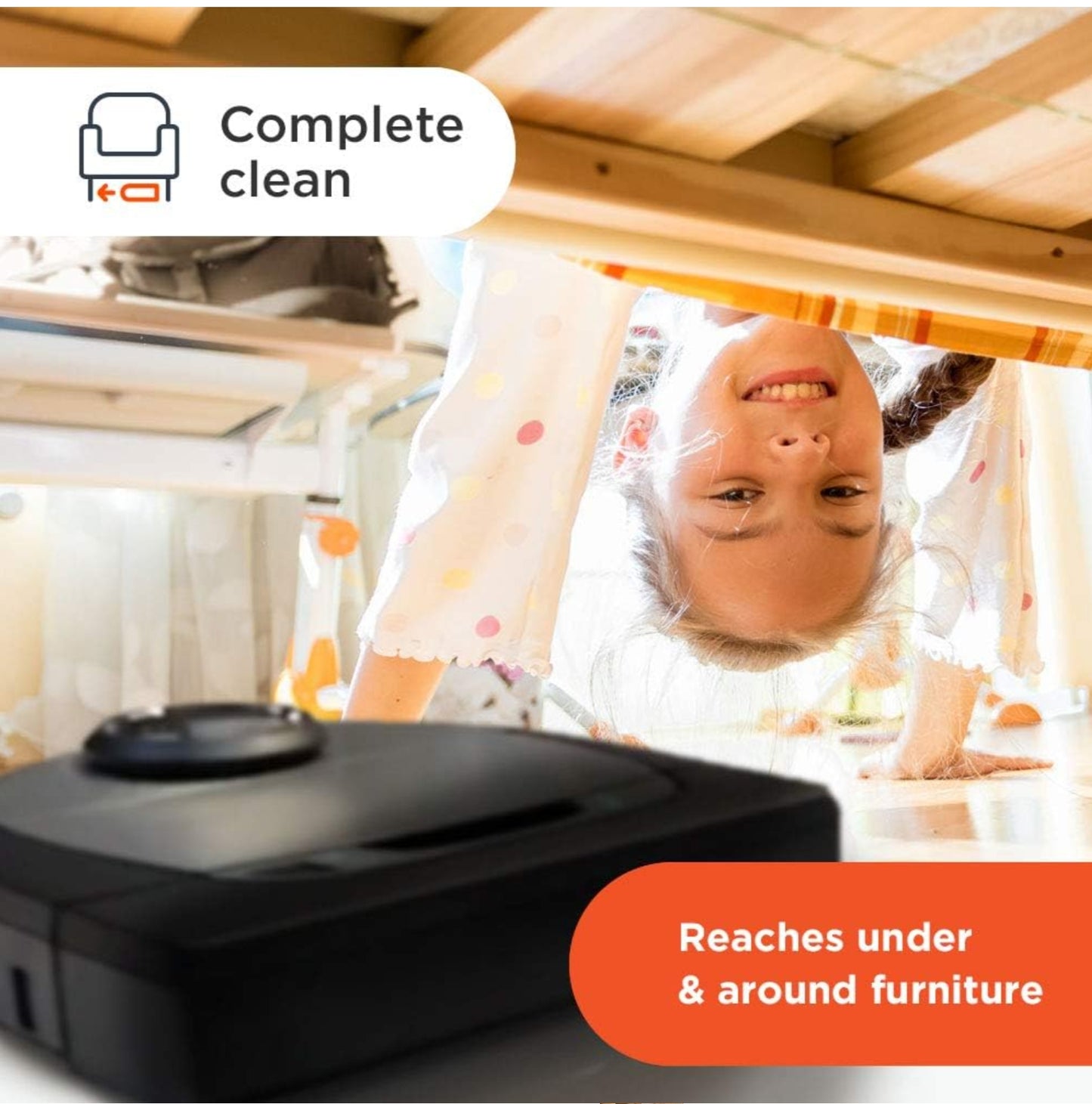 Neato Robotics Botvac D7 Connected Robot Vacuum - Laser Navigation, Wi-Fi Connectivity